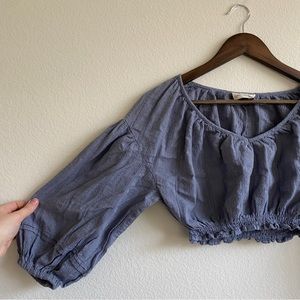 Long Sleeve Crop Top